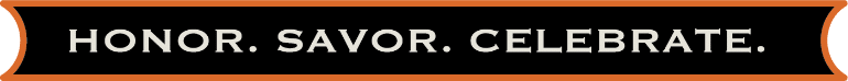 Honor Savor Celebrate banner on Devil Road Whiskey website